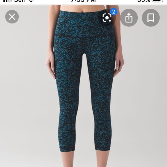 Lululemon HR 7/8 length - Picture 1 of 6